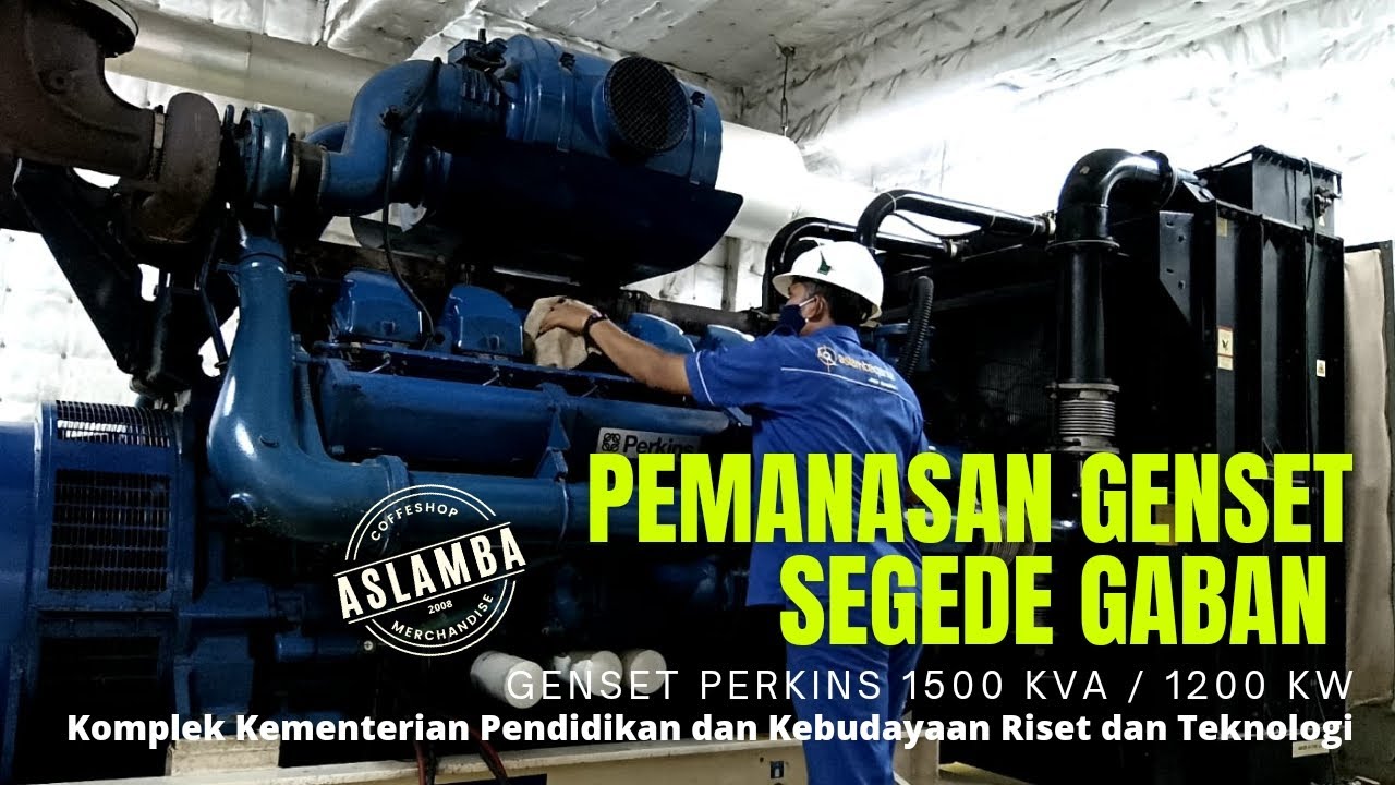 Perawatan Genset Perkins 1500 kVa/1200kW