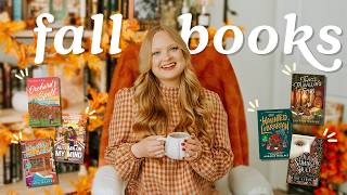 NEW FALL BOOKS \\ must read books to add to your cozy autumnal tbr 🍁 fantasy, romance & more!