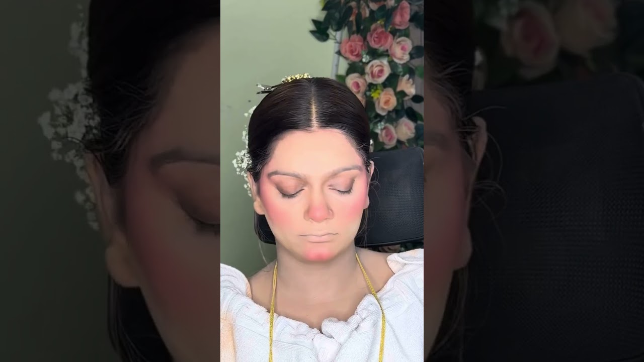 Bridal makeup look taught for FREE by  @anayrasinghmakeover 