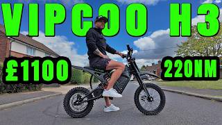 VIPCOO H3 - 220NM ELECTRIC DIRTBIKE FOR ADULTS AND TEENS!
