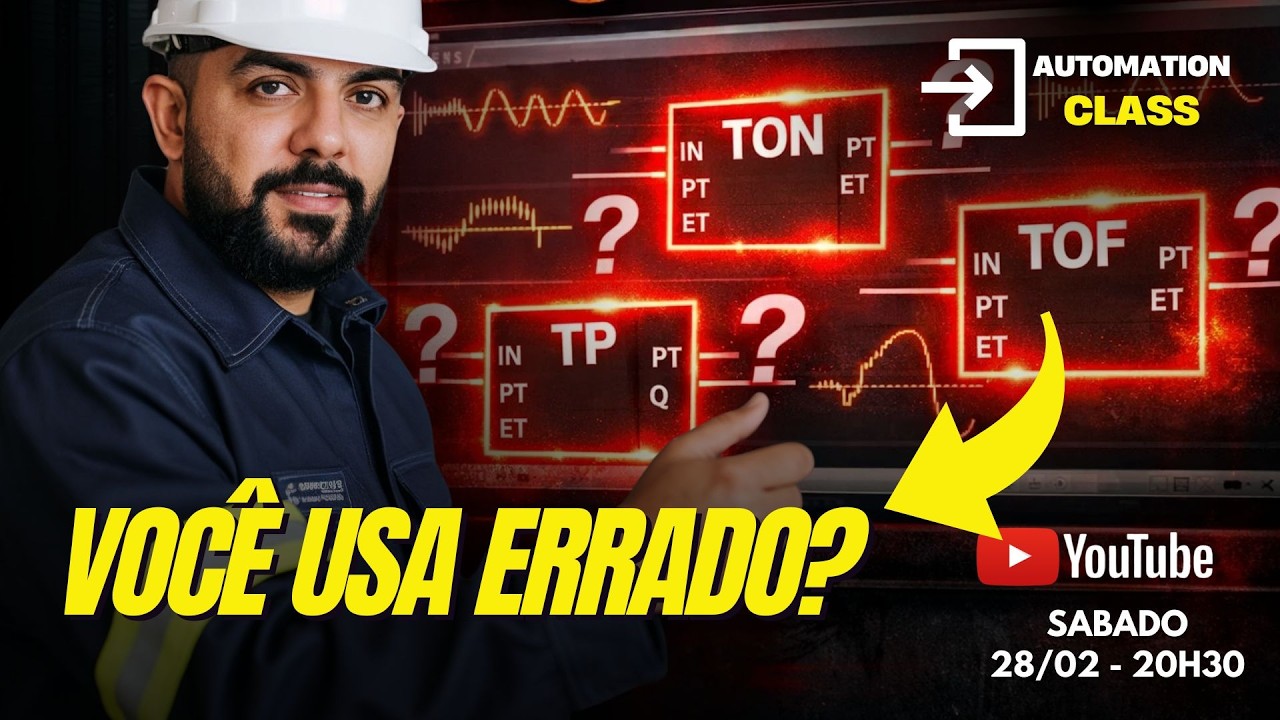 Programação de CLP: Diferença entre os temporizadores conforme a norma IEC61131