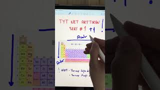 #kimya #yks #ykstavsiye #tytkimya #tyt #aytkimya #periyodiksistem #ösym #ösymtarzısorular