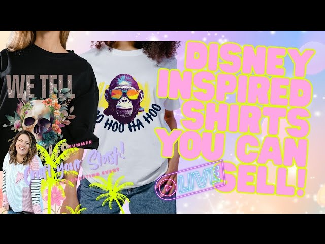 How to make and Sell Disney Shirts with DTF and Auntie Tay's