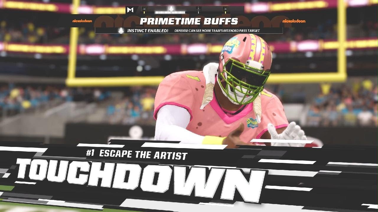 Can the tallest MUT player Escape the Artist go 99 yards dressed as Patrick in Madden NFL 23