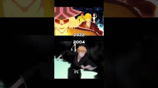 Evolution of Bleach 2004 to 2022 #bleach