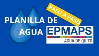 COMO puedes CONSULTAR tu PLANILLA de agua potable en QUITO ECUADOR, AQUI paso a paso