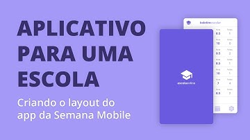 Aplicativo para Escolas - Criando o layout do app da Semana Delphi Mobile