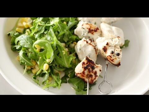 Marinated Chicken Kebabs and Corn Salad | Everyday Food with Sarah Carey