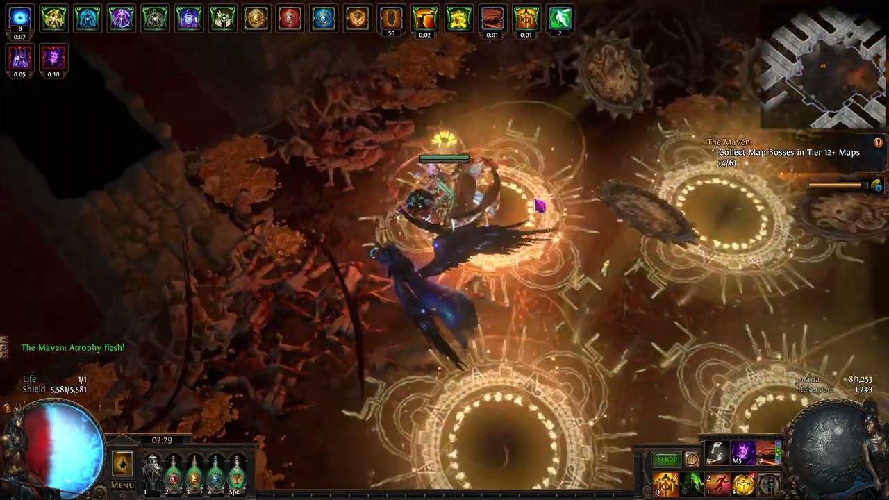 Cast on Crit Forbidden Rite Trickster  Uber Atziri