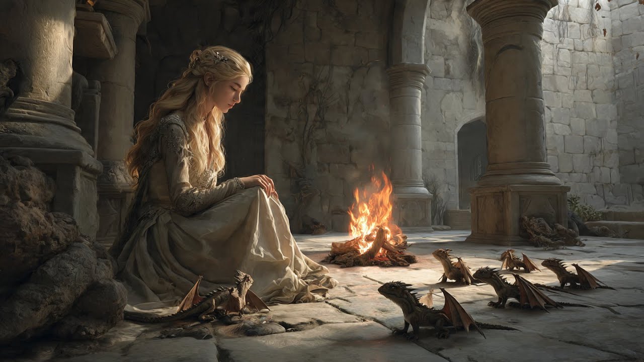 Os Filhotes Ferozes Sumiam Toda Noite — O Lorde Dragão Congelou ao Achá-los no Colo da Humana