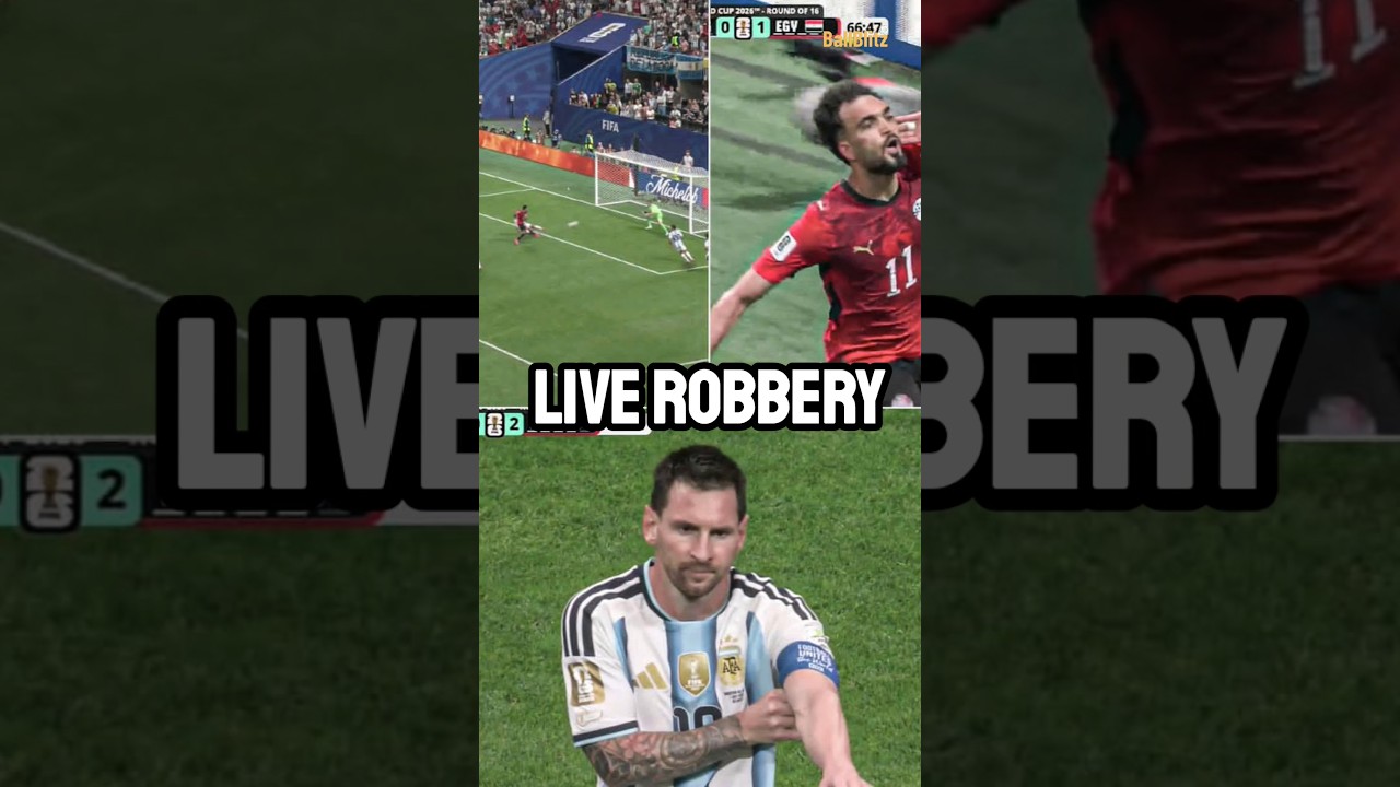 Did Argentina actually Rob Egypt?😭☠️