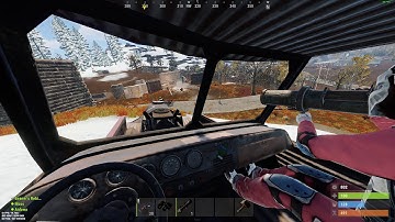 MOST CHAOTIC RUST CAR CHASE EVER - Raw unedited footage - Rust FR QC