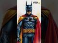 Did you color Batman this way? 🎨 #batman #art #shorts