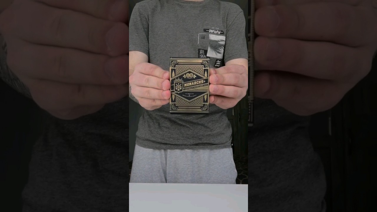 Cardistry ASMR💙(Dark-Blue Monarchs Deck)🤯 