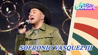 Sofronio Vasquez III brings his champion voice to All-Out Sundays! | All-Out Sundays