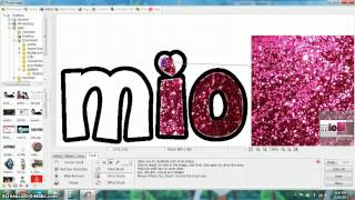 How To Make Glitter Text Using Photoscape