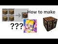 How to make crafting table in bedwar (cách làm bàn chế tạo trong bedwar) nhớ like và subcribe nha