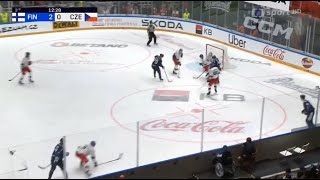 Oliver Kapanen Scores Nice Goal in WC Warmup During EHT (1G/1A) - Highlights 5-2-24