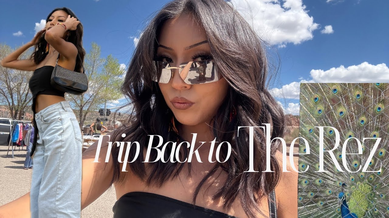 Весенняя поездка обратно в резервацию навахо.