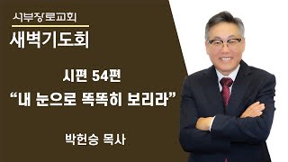 시편 54편 내 눈으로 똑똑히 보리라 20211002