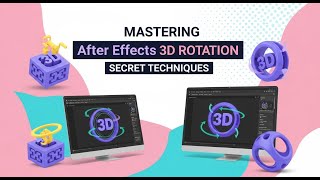 Make a 3D Carousel in After Effects! in Simple steps :  After Effects 3D Rotation Secret Techniques