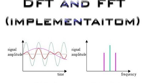 How to Implement DFT and FFT