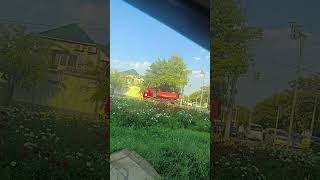 Полив цветника на улице в Кыргызстане#kyrgyzstan #kyrgyzstan #