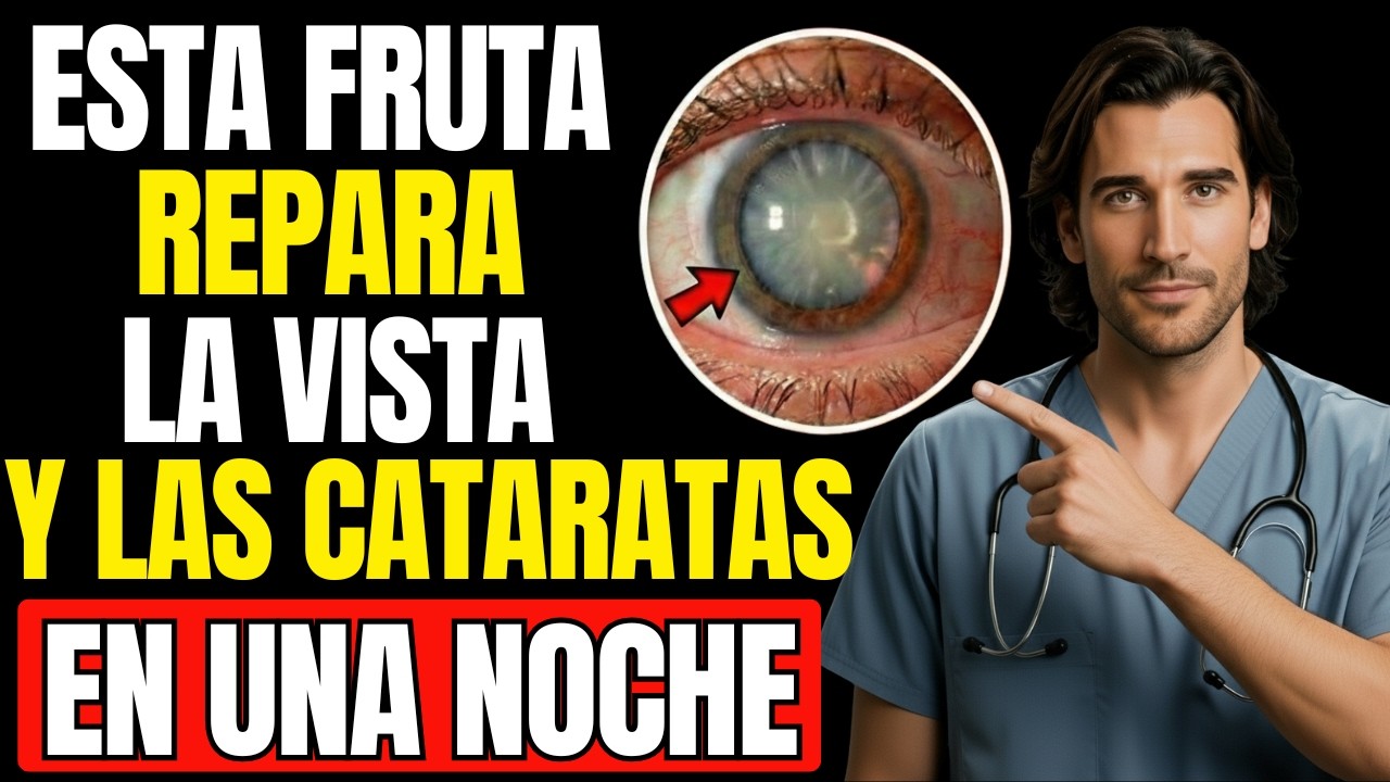 El Doctor Revela la Mejor Fruta que Debes Comer Antes de Dormir para Mantener Tus Ojos Sanos