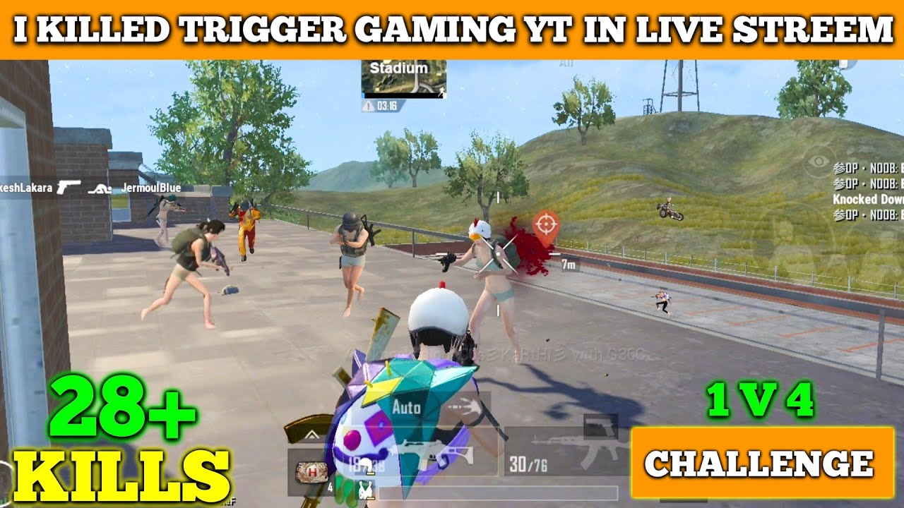 I Killed @TRIGGERGAMINGYT01 | 28+ Kills Solo Vs Squad Full Gameplay ...