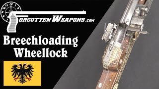 Beautiful 1625 Breechloading Wheellock