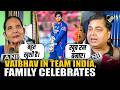 Watch: Family members of Indian Cricketer Vaibhav Sooryavanshi celebrate his T20 selection