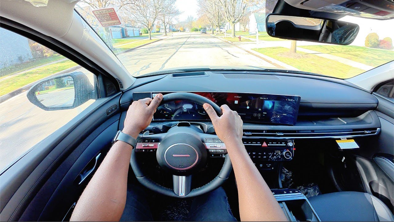 2026 Hyundai Tucson Hybrid Limited AWD | POV Test Drive & Walkaround 🚗⚡