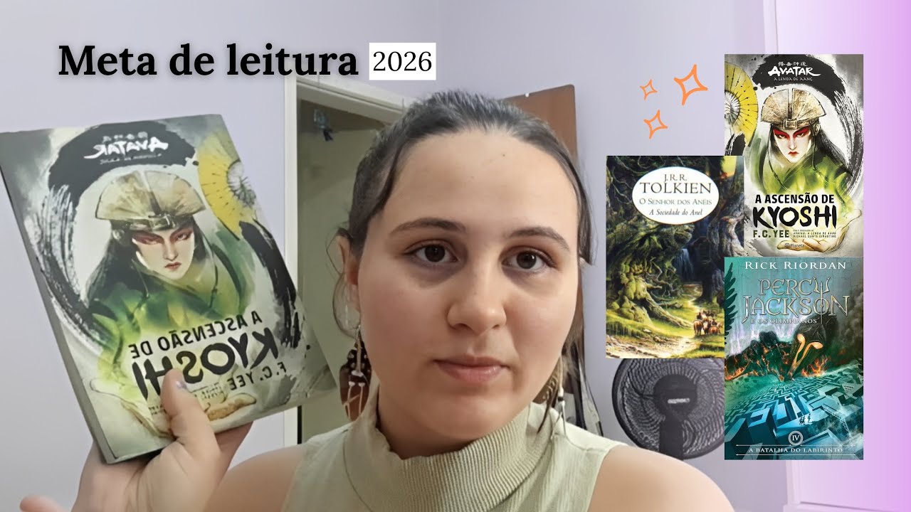 📚 Nova meta de Leitura 2026 !! ✨🌼