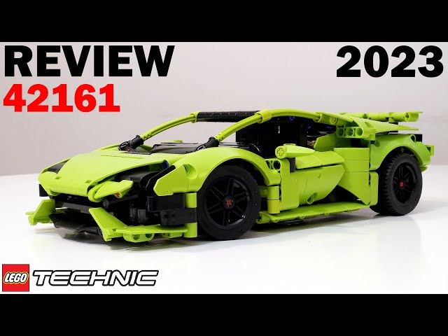 Piece of LIME: LEGO Technic Lamborghini Huracan 42161 detailed REVIEW 