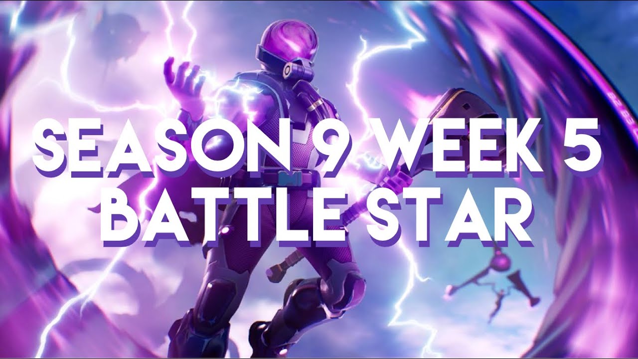 SEASON 9 WEEK 5 SECRET BATTLE STAR LOCATION GUIDE !- Find the Secret Battle Star in Loading Screen 5
