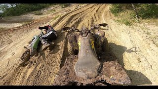 LA FOURDRINOISE 2023 : + 300 quads sur un circuit en forêt ! on était pas prêt !!!