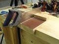 Make the deluxe but simple bench hook...