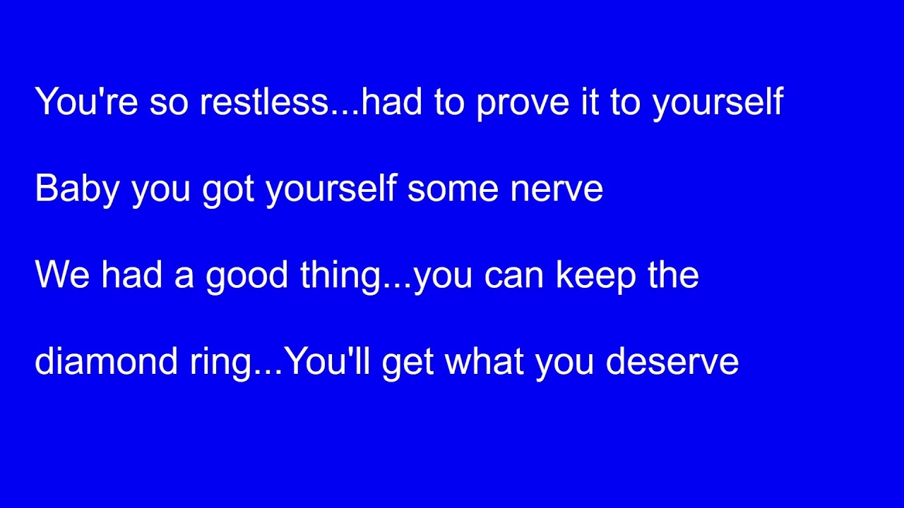 Give My Back Meaning