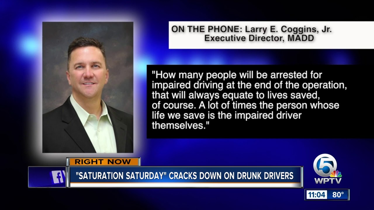 vero beach weather “Saturation Saturday” crackdown conducted in South Florida