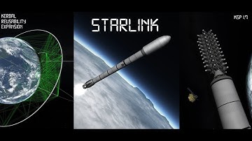 [KRE] Starlink / SpaceX Falcon 9 - KSP 1.7