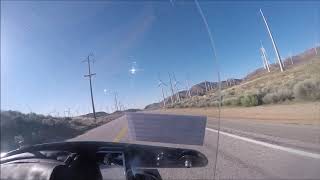Riding through the canyon