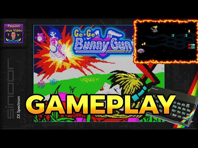 ZX Spectrum - GO GO Bunny Gun (Gameplay) - YouTube