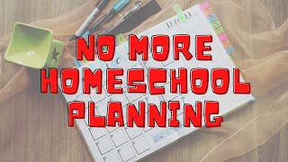 Easy Way to Plan Homeschool: Reverse Planning