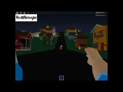 Hello Neighbor Final Game In Roblox Act 1 Link To The Act 3
