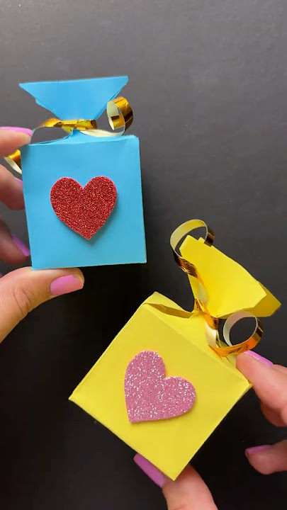 Paper SURPRISE BOX ❤️‍🩹 How to make gift box