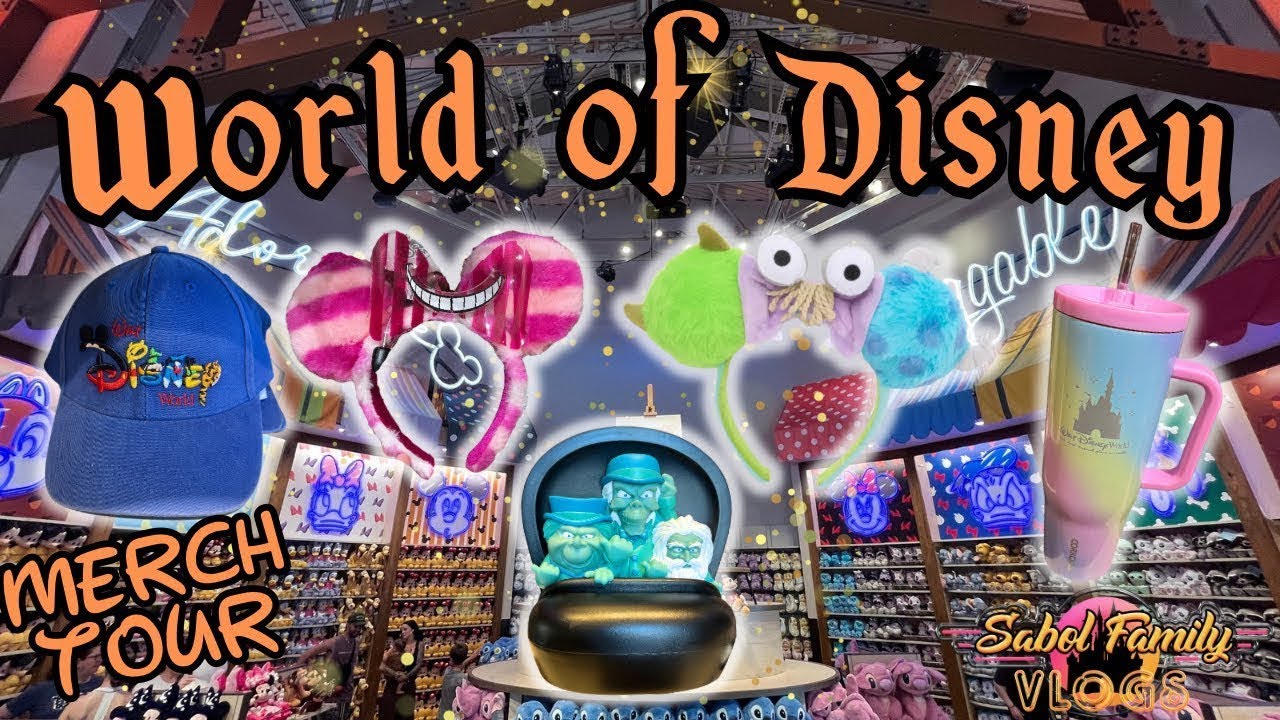 НОВЫЙ ТУР ПО МАГАЗИНАМ WORLD OF DISNEY | Октябрь 2025 г. ~ Шопинг в Walt Disney World! Disney Spr...