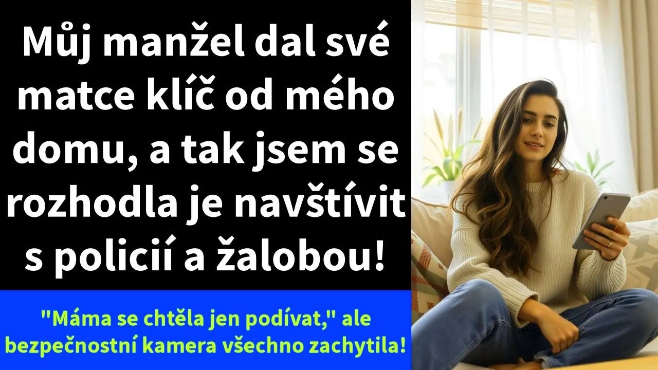 „Věděli přesnou kombinaci trezoru,“ řekla jsem do telefonu a hlas se mi třásl. Manželova matka prohledala můj dům, zatímco jsem byla pryč, a ukradla jediné, co mi zbylo po babičce. Když jsem...