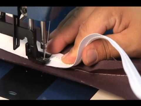 Zipper Plaque Installation for Cushion Covers - YouTube