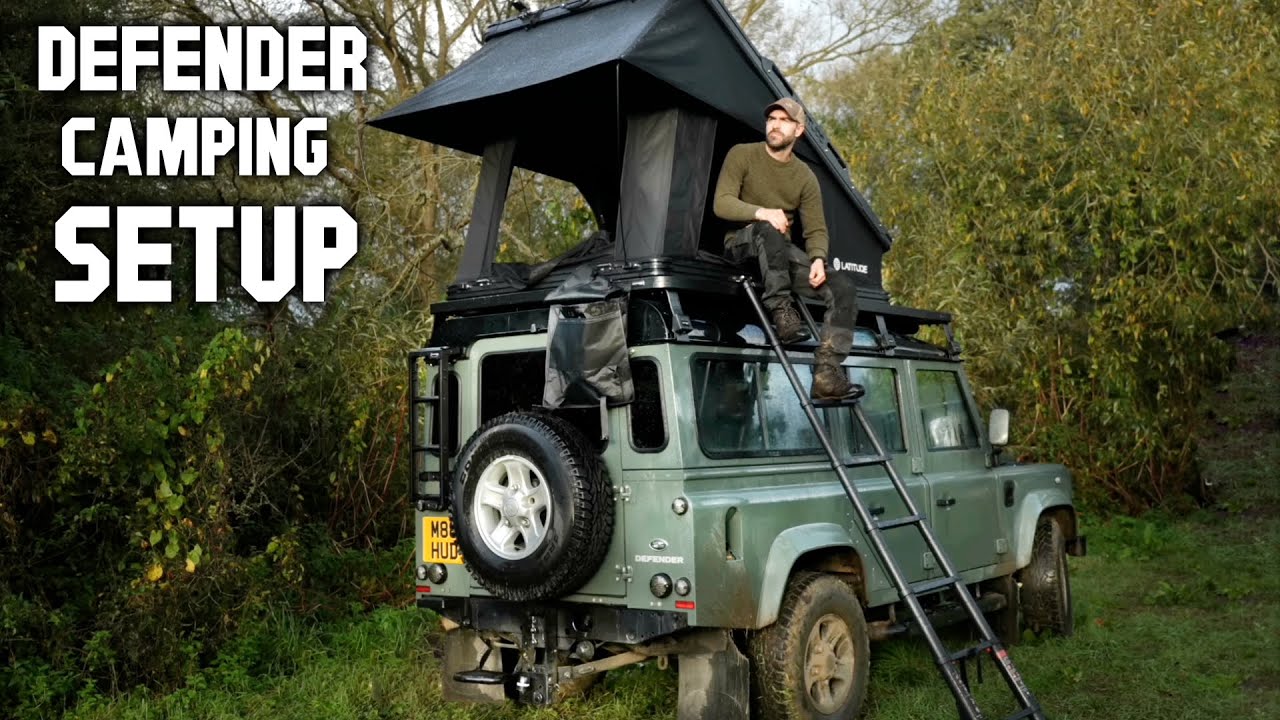 Defender Build: Camping Setup - Roof Tent