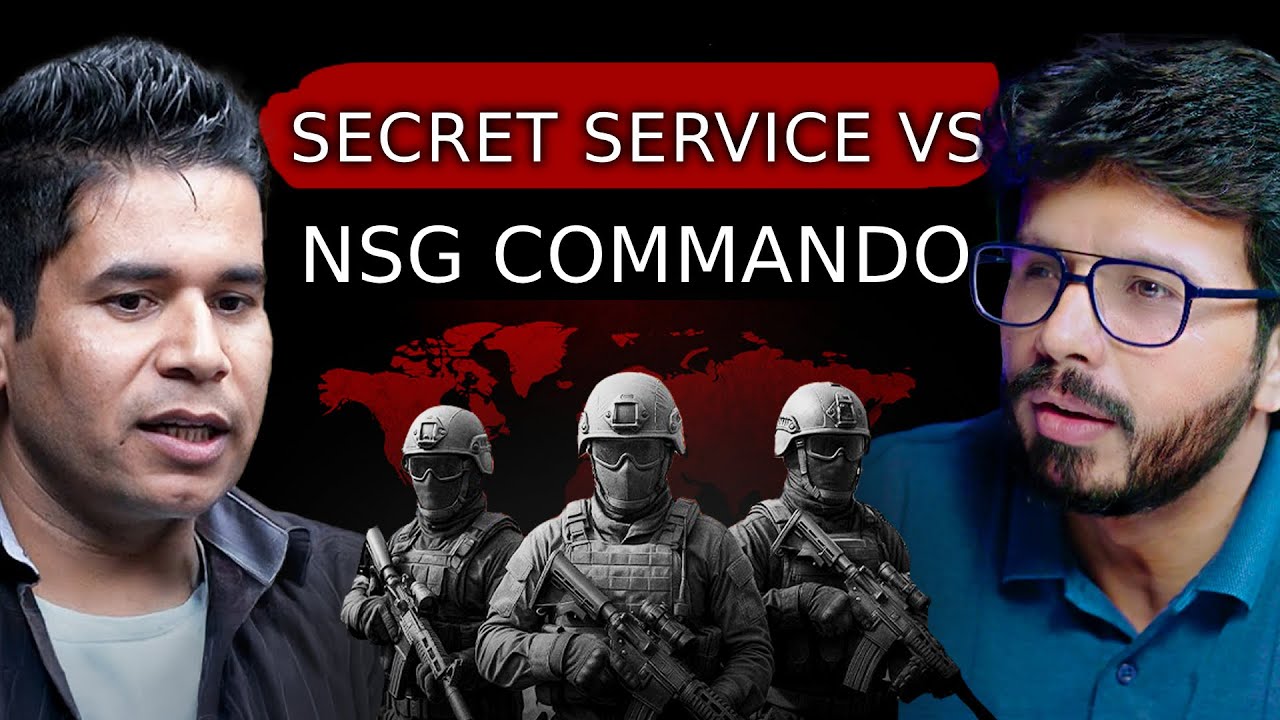 NSG Commando on US Secret Service vs NSG Commandos | Ft. Raj Sheoran x Nitin Bajaj